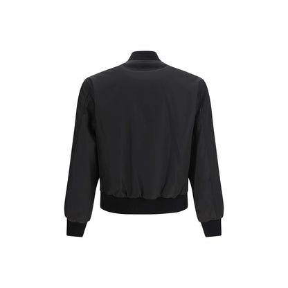 Bomber Versace en polyamide noir