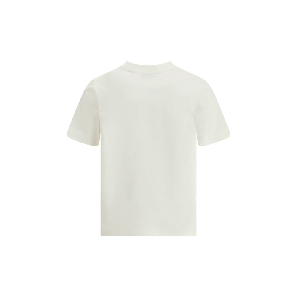 T-shirt en coton blanc Burberry - Élégance contemporaine