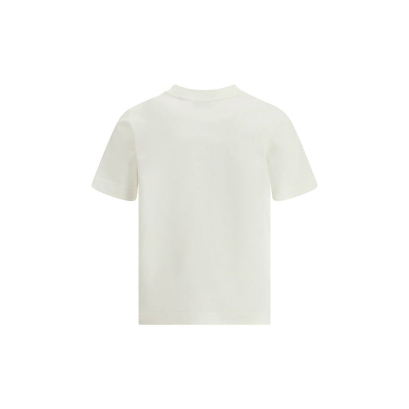 T-shirt en coton blanc Burberry - Élégance contemporaine