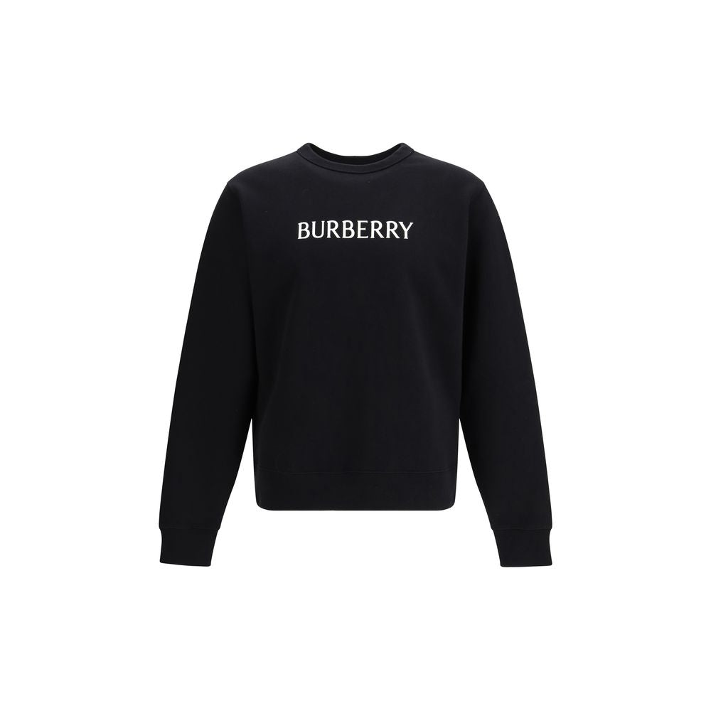 Sweat-shirt Burberry en coton noir