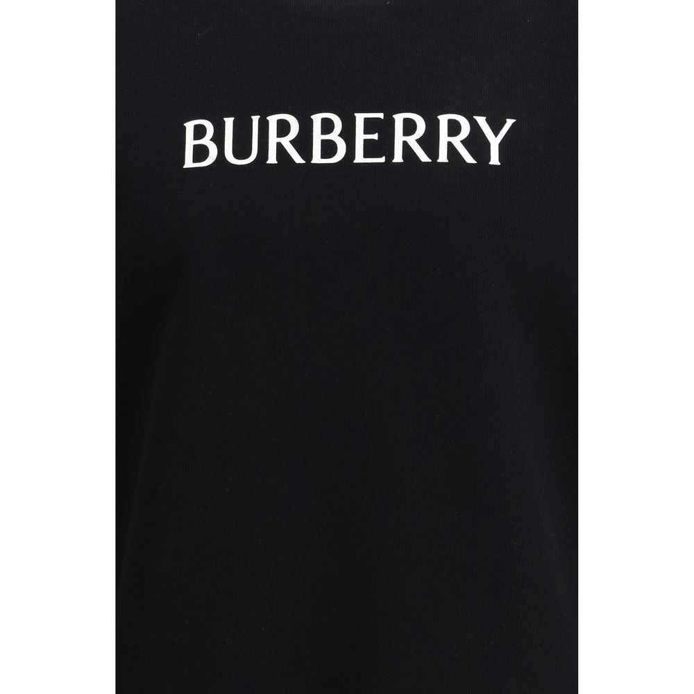 Sweat-shirt Burberry en coton noir