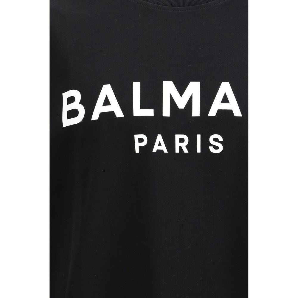 T-shirt Balmain en coton noir