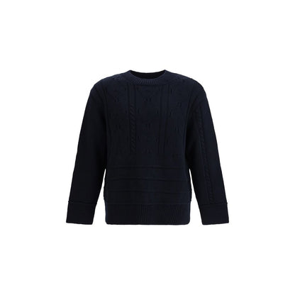 Sweat-shirt en laine bleu Namacheko