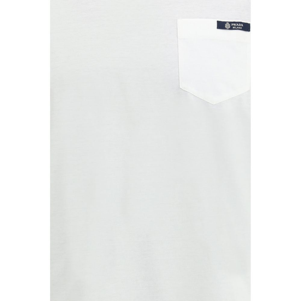 T-shirt Prada en coton blanc