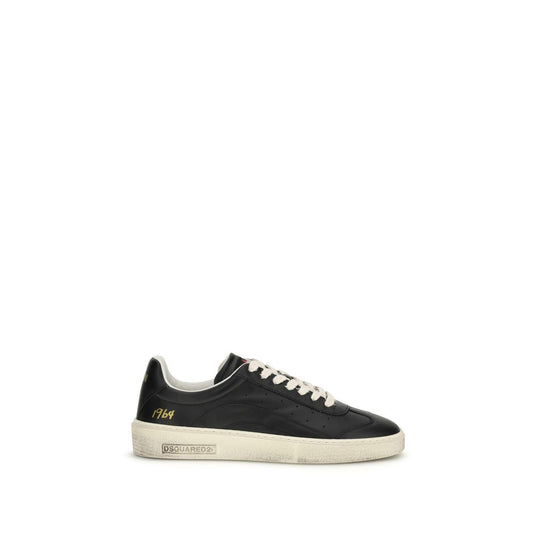 Baskets Dsquared² Bos Taurus en cuir de veau noir