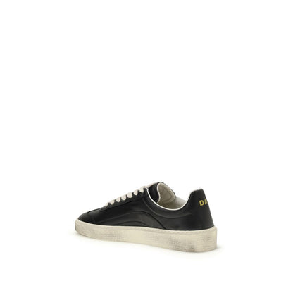 Baskets Dsquared² Bos Taurus en cuir de veau noir