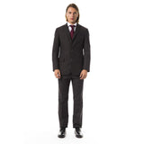 BYBLOS Brown Cotton Two-Piece Suit for Men - Sophisticated Style