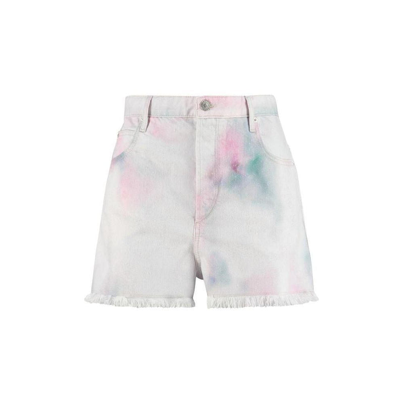 Isabel Marant Multicolor Denim Shorts - Style Été Tendance