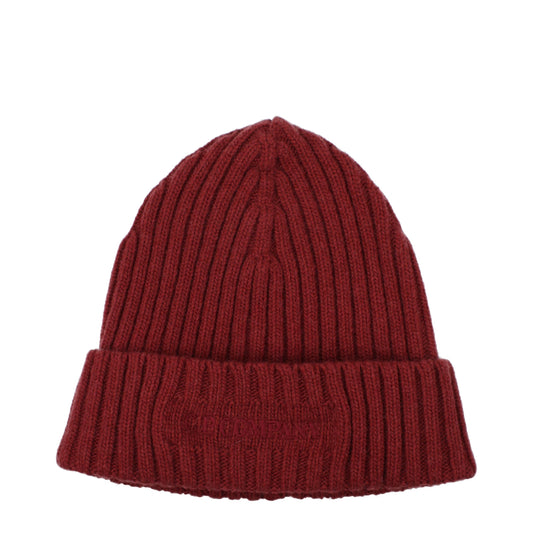 C.P. Company Red Wool Beanie - Stylish and Warm