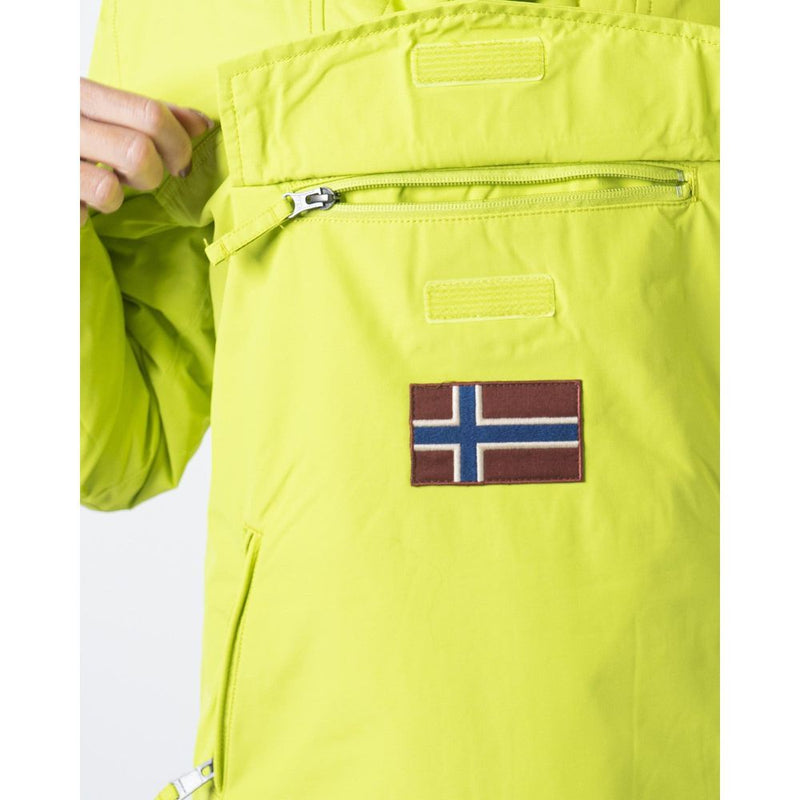 Napapijri Yellow Polyamide Blazer - Stylish and Versatile