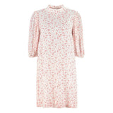 Ganni White Viscose Casual Dress - Elevate Your Style