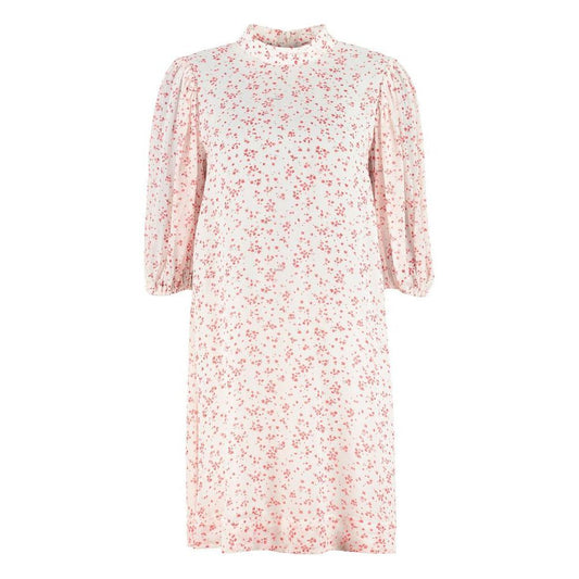 Robe décontractée Ganni en viscose blanche