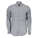 Harmont & Blaine Chemise en Coton Bleu à Motifs