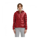 Centogrammi Red Nylon Jacket - Women's Ultra-Light Down Coat