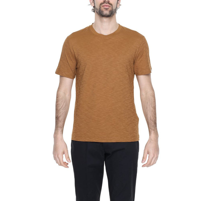 T-shirt en coton marron Liu Jo