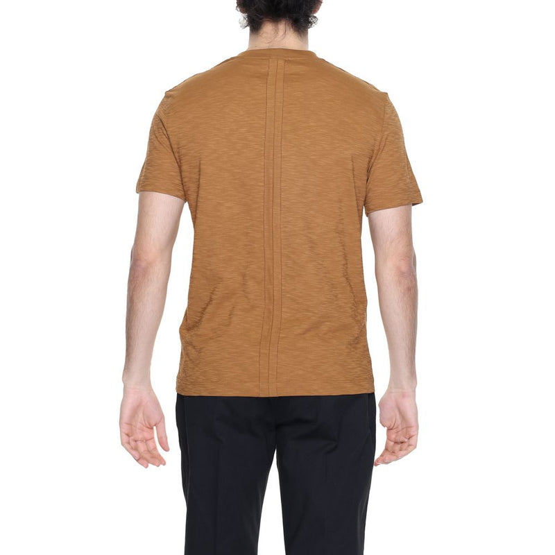 T-shirt en coton marron Liu Jo