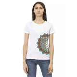 Trussardi Action Women's White Cotton Top - Size M