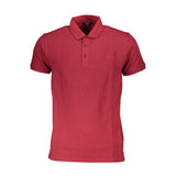 Polo en coton rouge Cavalli Class