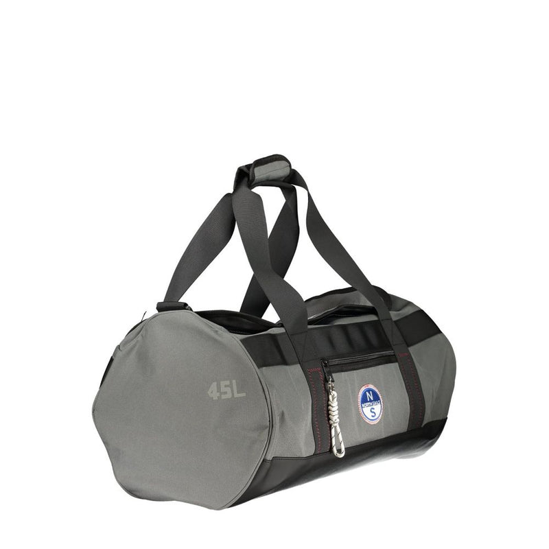 Sac de Sport Duffle pour Homme North Sails Grigio en Polyester