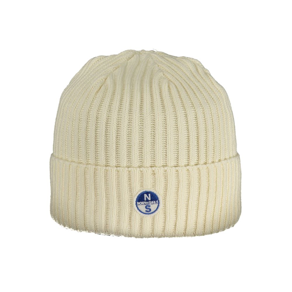 North Sails Bianco Cotton Men Cap - Stylish & Eco-Conscious