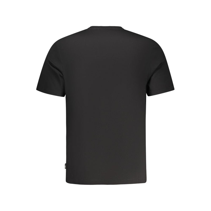 T-shirt en coton noir pour homme Fila