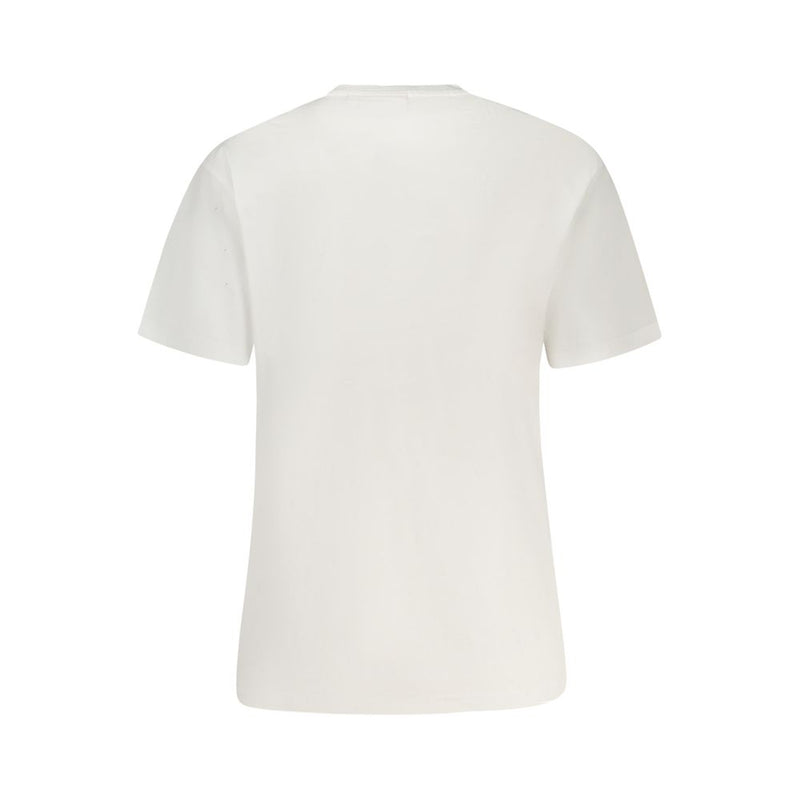 Fila Bianco Cotton Women T-Shirt - Stylish & Comfortable