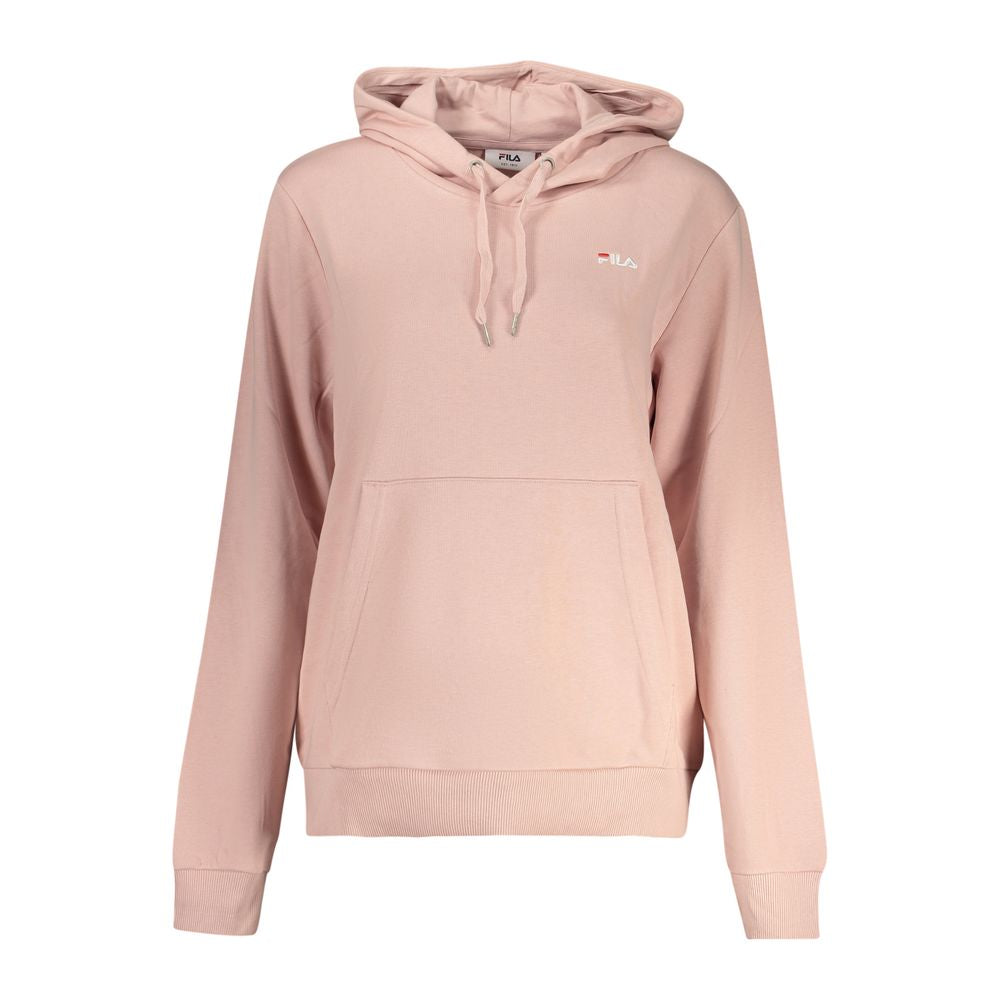 Sweatshirt Fila Rosa en Coton pour Femme - Élégant et Durable