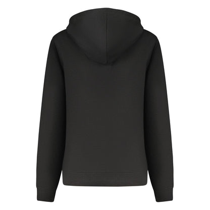 Fila Black Cotton Women Hoodie