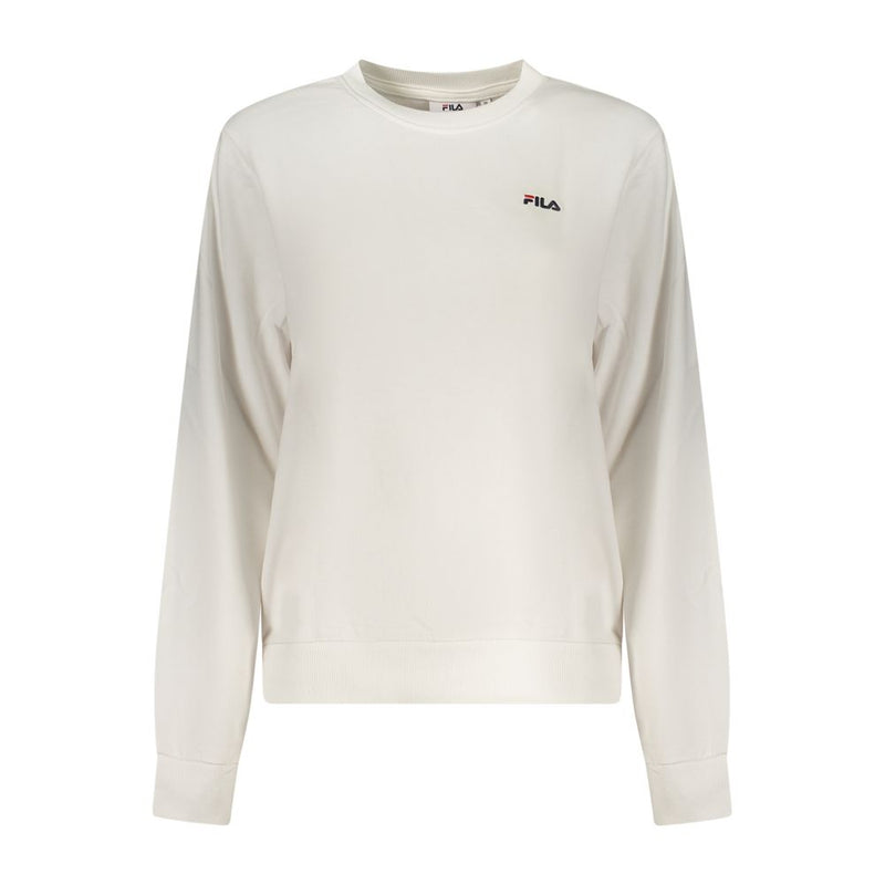 Sweatshirt Fila Femme Blanc en Coton - Confort et Style