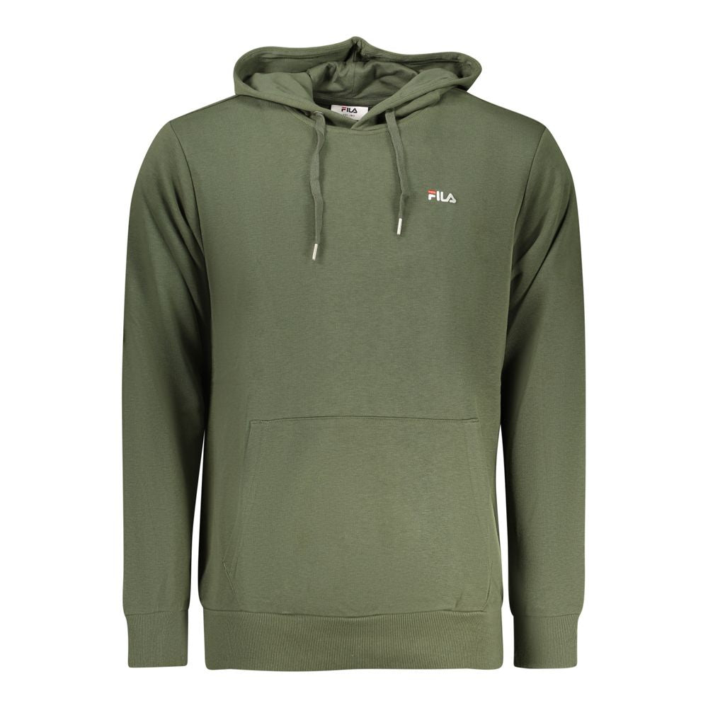 Hoodie Fila Verde en Coton pour Homme