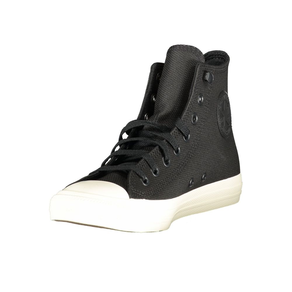 Converse Nero Leather Unisex Sneaker - Élégance intemporelle en noir