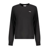 Sweatshirt Fila Lumezzane Noir en Coton Bio pour Femme