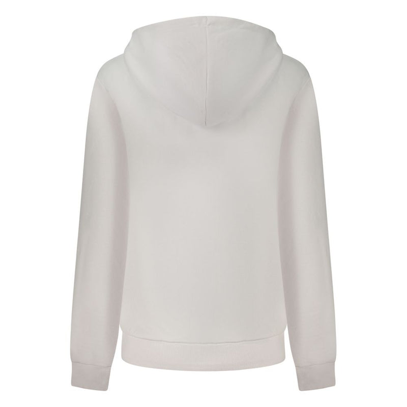 Fila White Cotton Women's Hoodie - Stylish & Comfortable