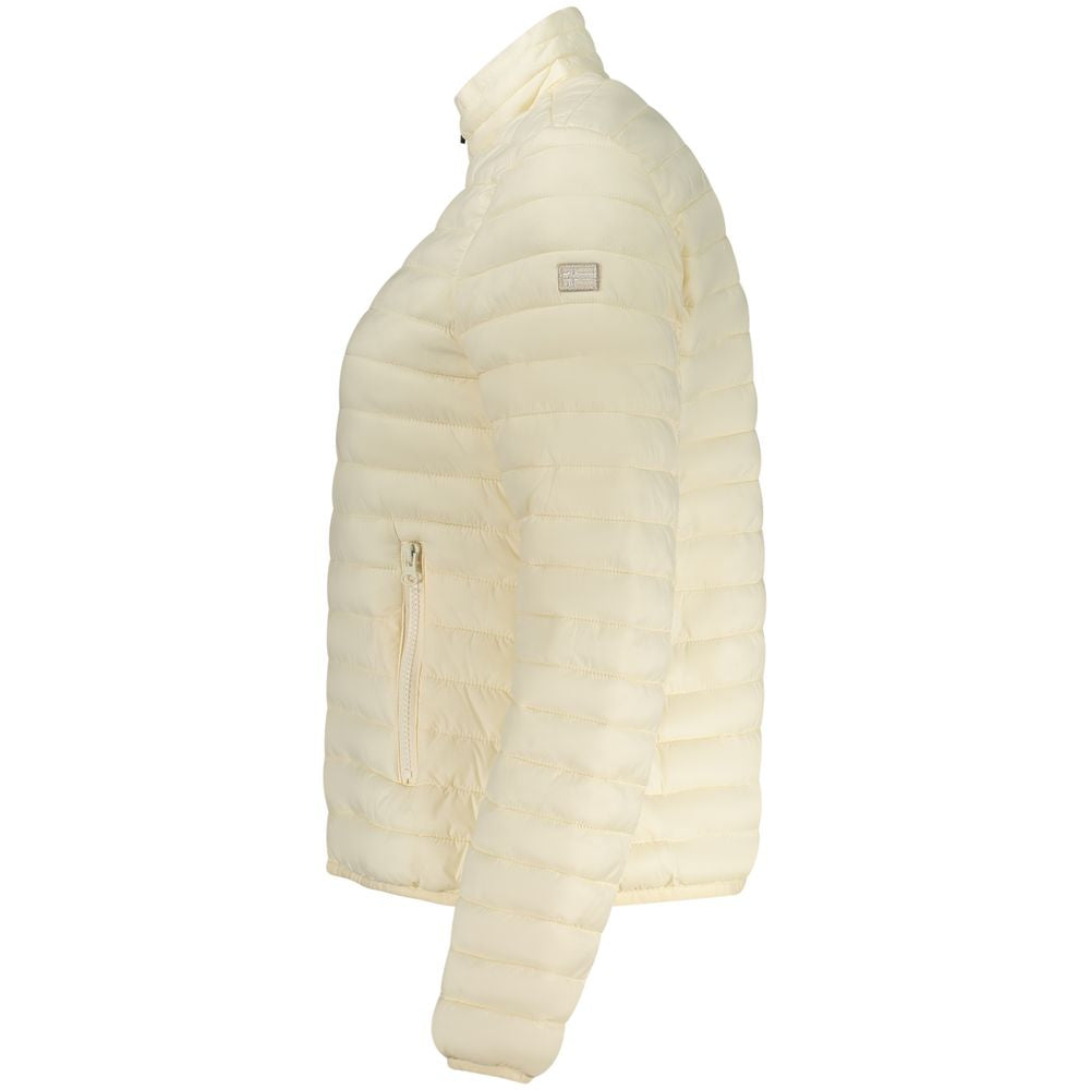 Norway 1963 White Nylon Women Jacket - Stylish Urban Outerwear