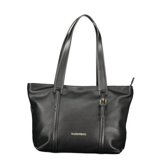 Mario Valentino Nero Polyurethane Women Shoulder Bag - Elegant & Functional