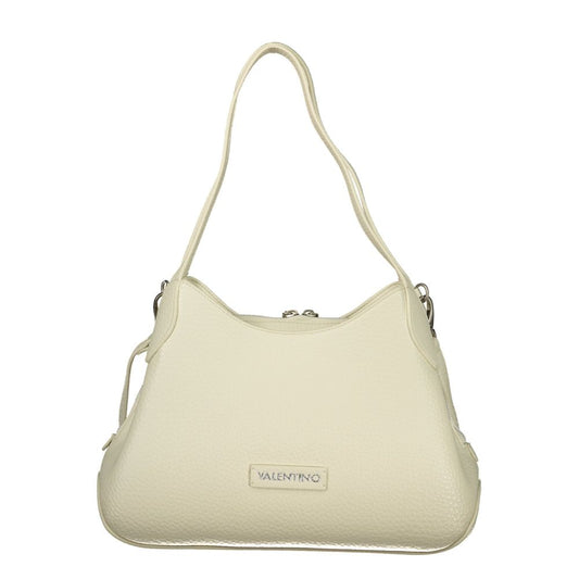 Mario Valentino Bianco Polyurethane Handbag for Women