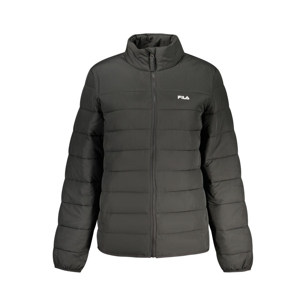 Veste Fila Femme en Polyester Noir - Élégante et Polyvalente