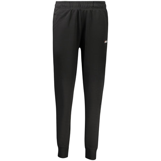 Pantalon de survêtement Fila en coton noir pour femme