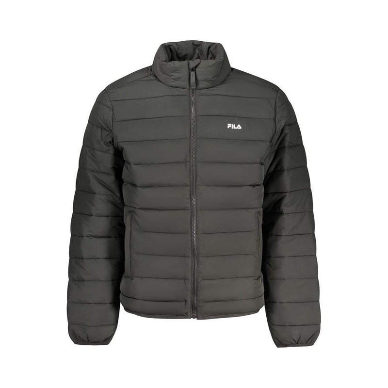 Veste en Polyester Noire Fila pour Hommes