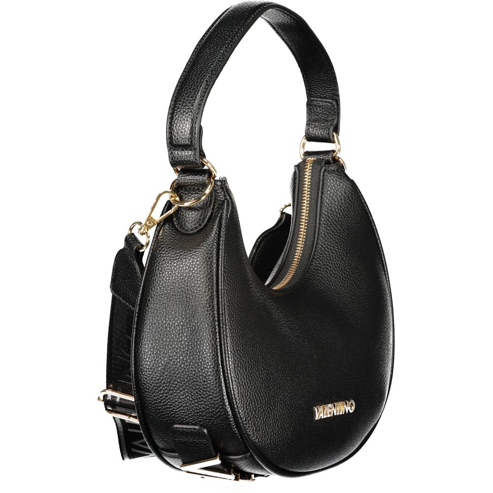 Mario Valentino Nero Poliuretano Women's Shoulder Bag - Chic Elegance