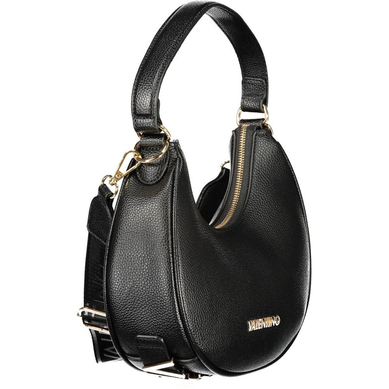Mario Valentino Nero Poliuretano Women's Shoulder Bag - Chic Elegance