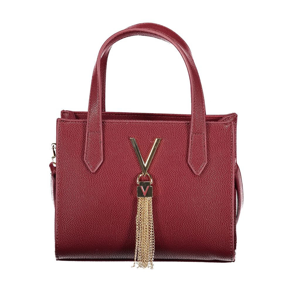 Mario Valentino Red Polyurethane Handbag for Women