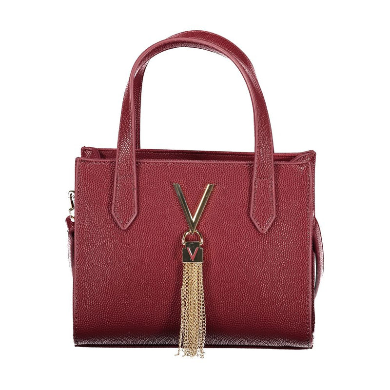 Mario Valentino Red Polyurethane Handbag for Women