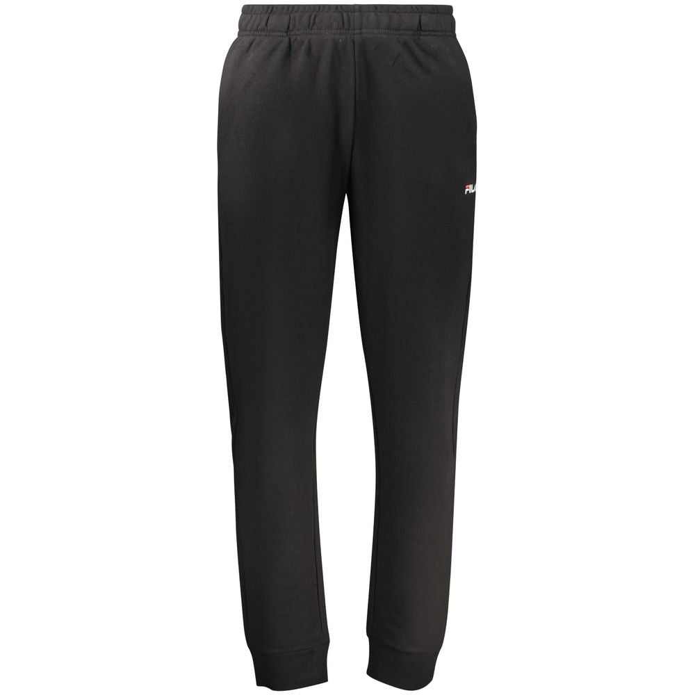 Fila Black Cotton Men's Sweatpant