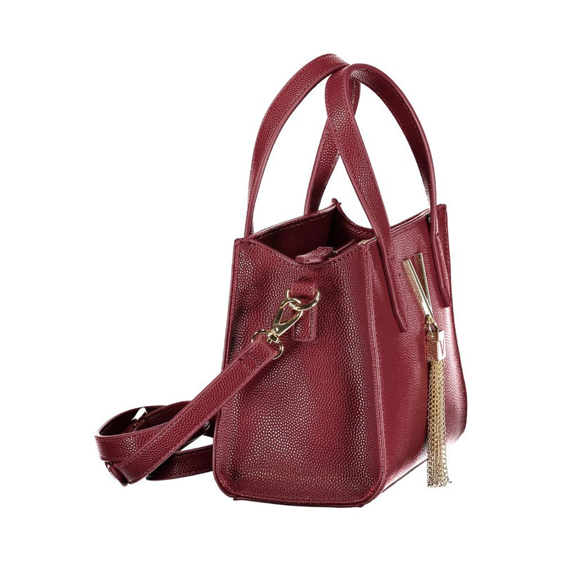 Mario Valentino Red Polyurethane Handbag for Women