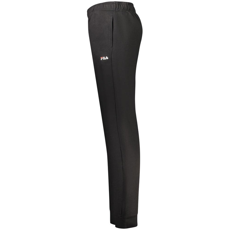 Fila Black Cotton Men's Sweatpant - Confort et Style