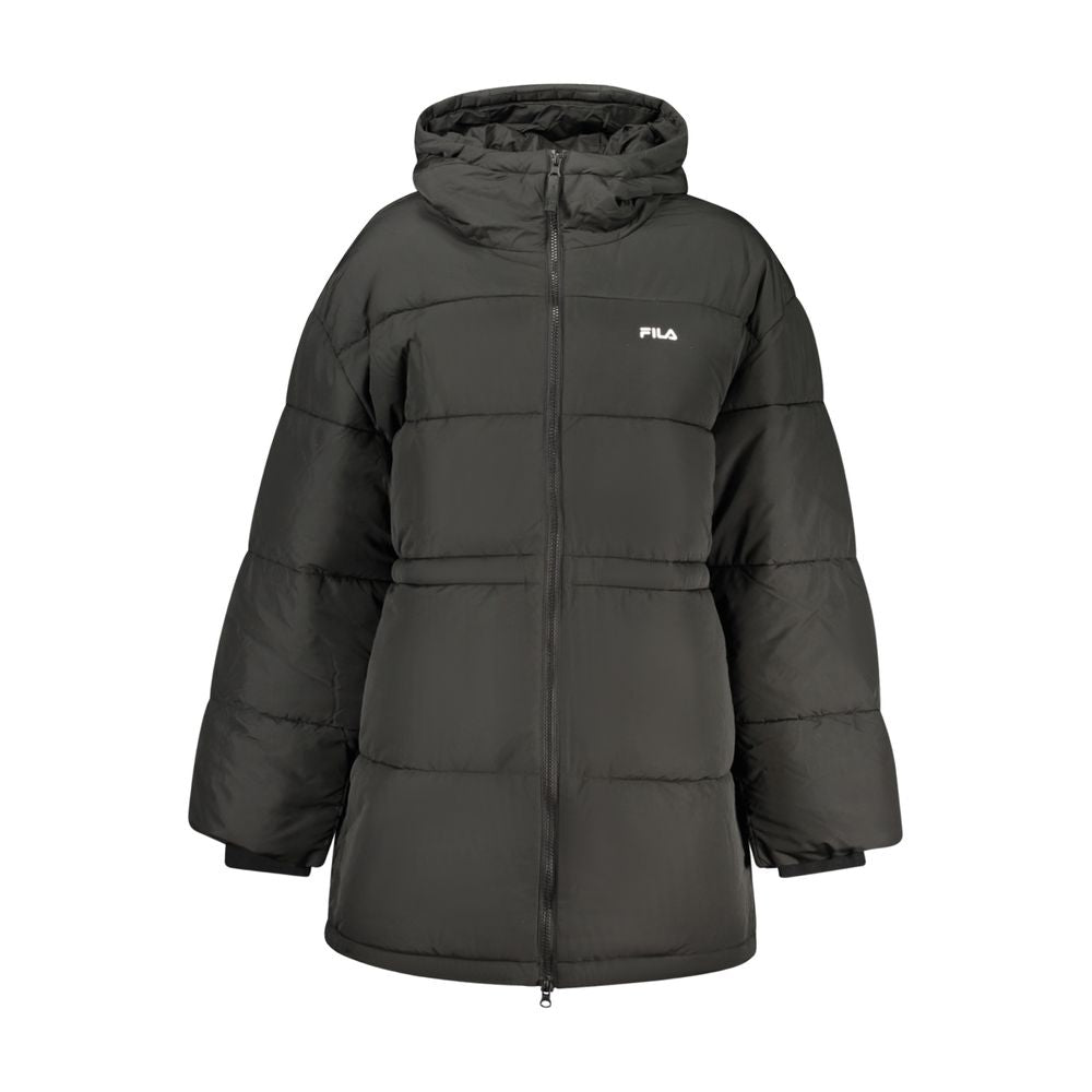 Veste en Polyester Noire pour Femmes Fila - Élégante et Confortable