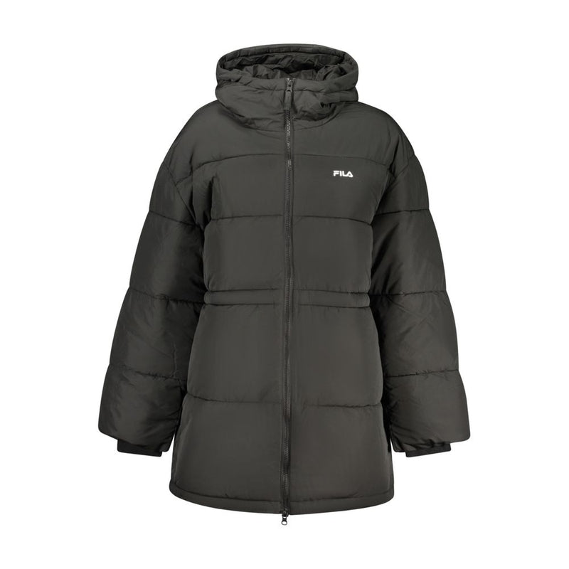 Veste en Polyester Noire pour Femmes Fila - Élégante et Confortable