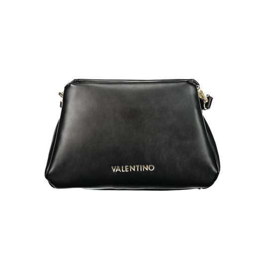 Mario Valentino Black Polyurethane Handbag for Women