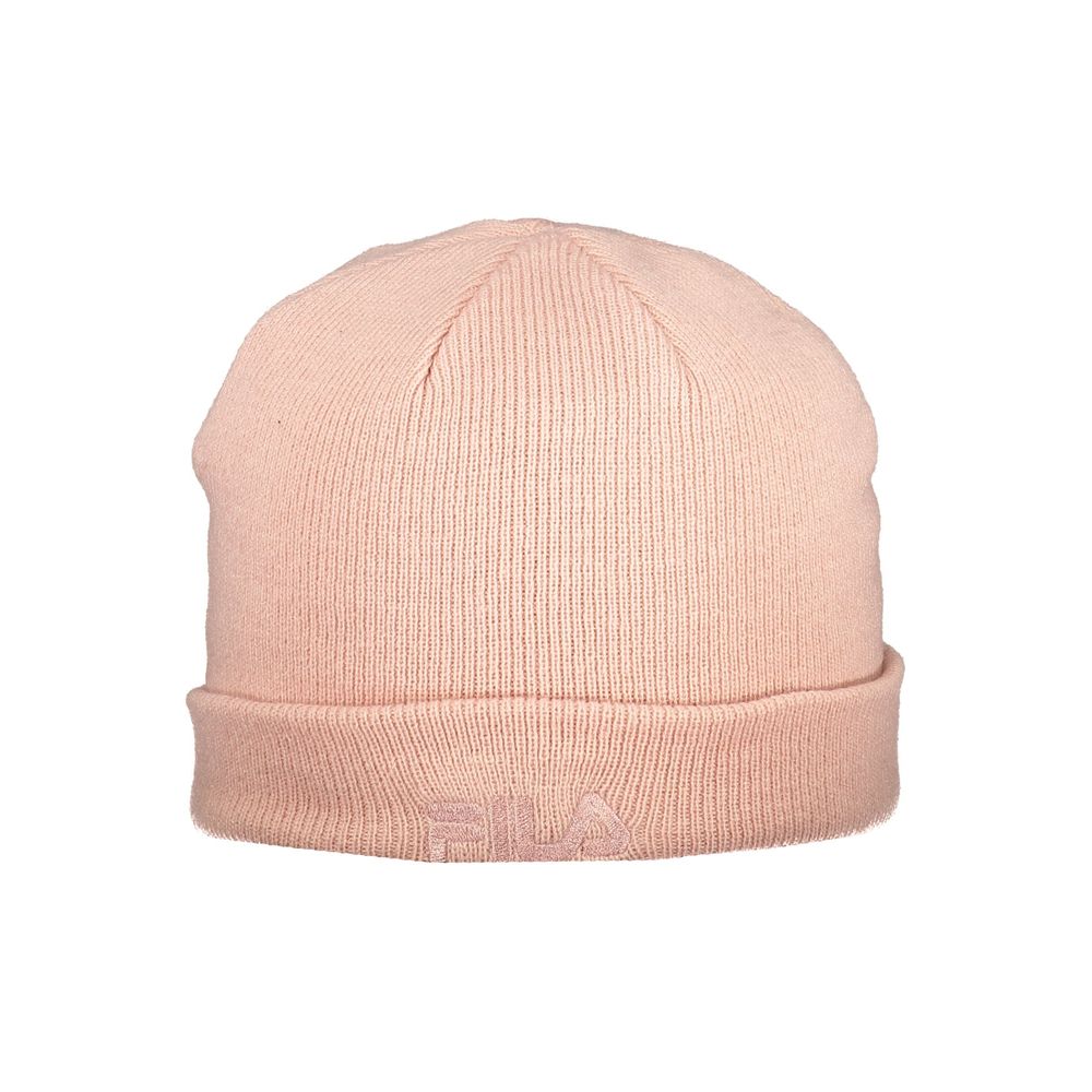 Fila Rosa Polyacrylic Men Cap - Élégance et Confort